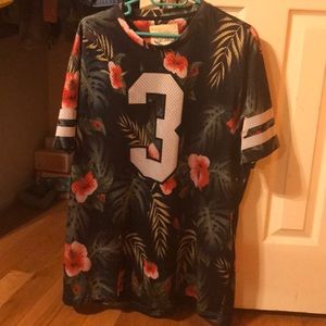 Floral jersey